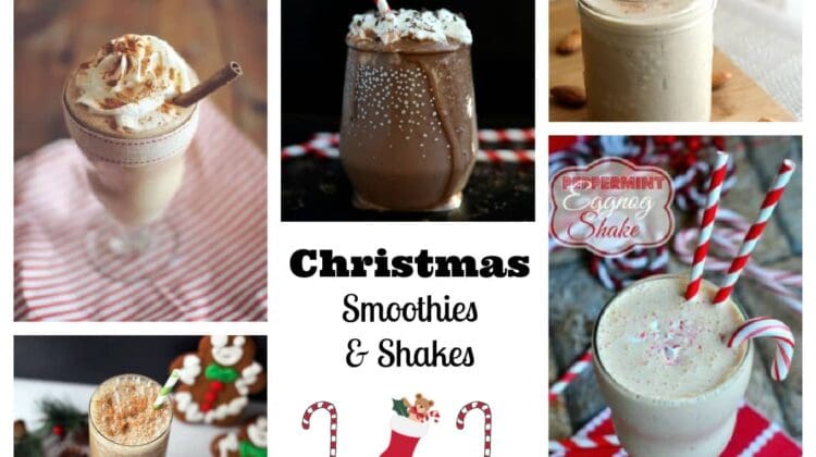 Christmas smoothies