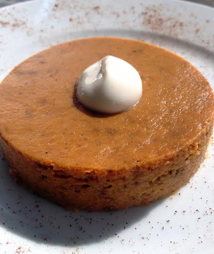 Crustless Pumpkin Pie Recipe