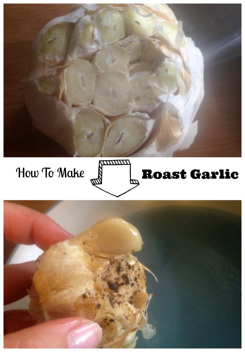 how to make roast garlic in oven