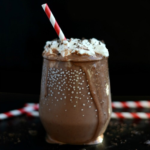 peppermint protein shake