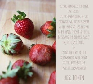 strawberries and cream