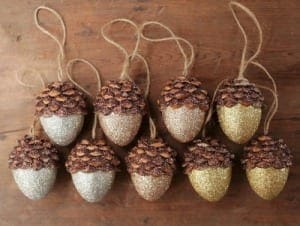 acorn ornament