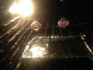 my oven set up