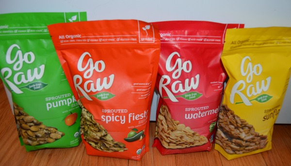 Raw Food Snacks- Go Raw Sprouted Seeds