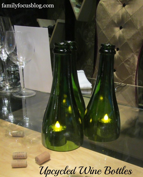 Upcycled Wine Bottles