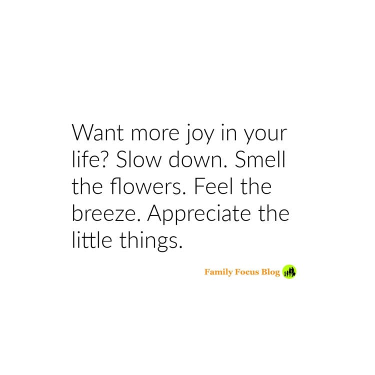 more joy