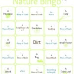 Earth Day Nature Bingo