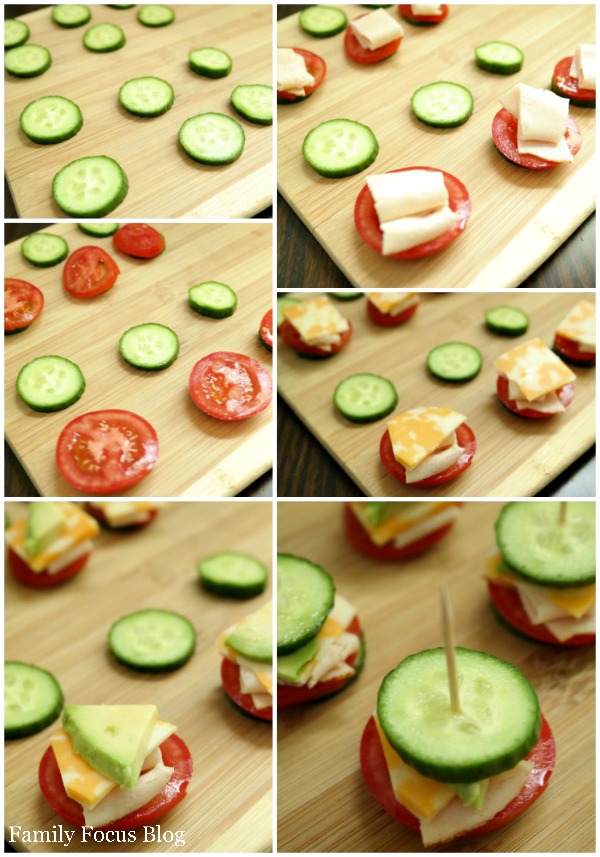 Making Cucumber Sandwiches