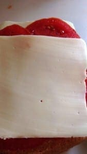 cheese tomato cheese