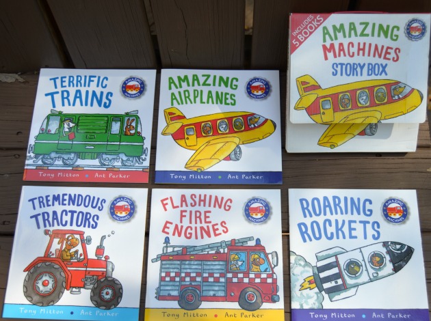 Amazing Machines Young Reader Books in Paperback