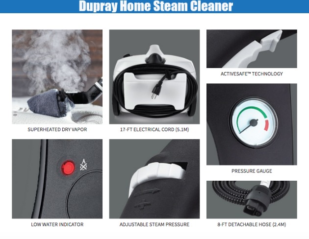 Dupray HOME™ Steam Cleaner  Clean & Disinfect Your Home 