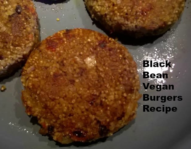 black bean vegan burgers recipe