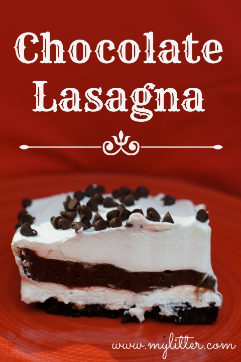 Easy Dessert Chocolate Lasagna