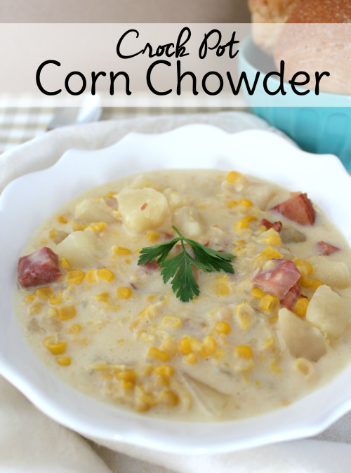 crock pot corn chowder