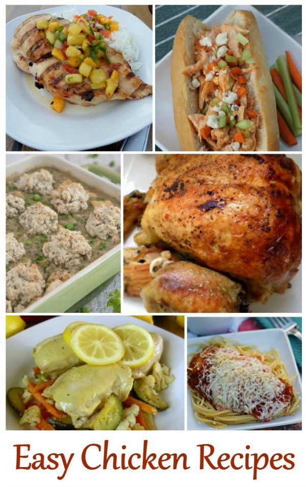 quick easy chicken recipes