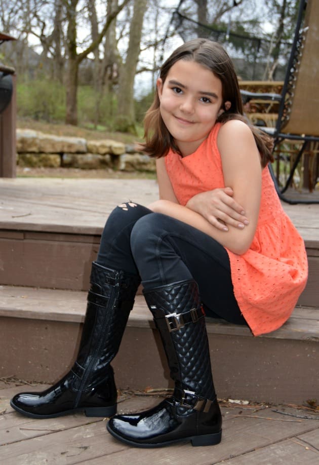 Girl In Leather Boots At Lara Tolmie Blog