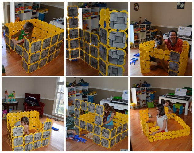 indoor fort building kits kids