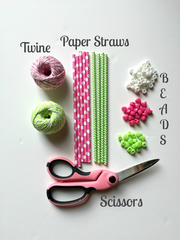 paper beads necklace supplies