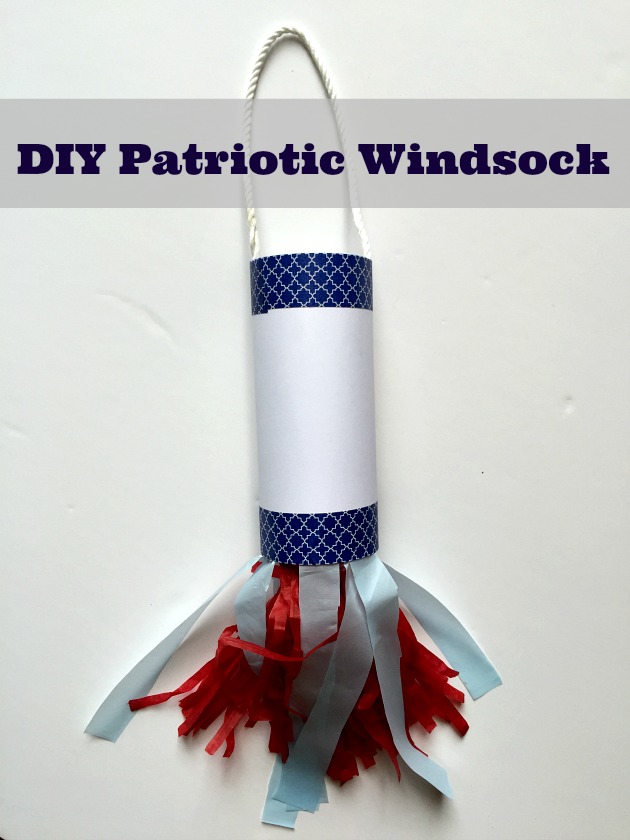 diy patriotic windsock
