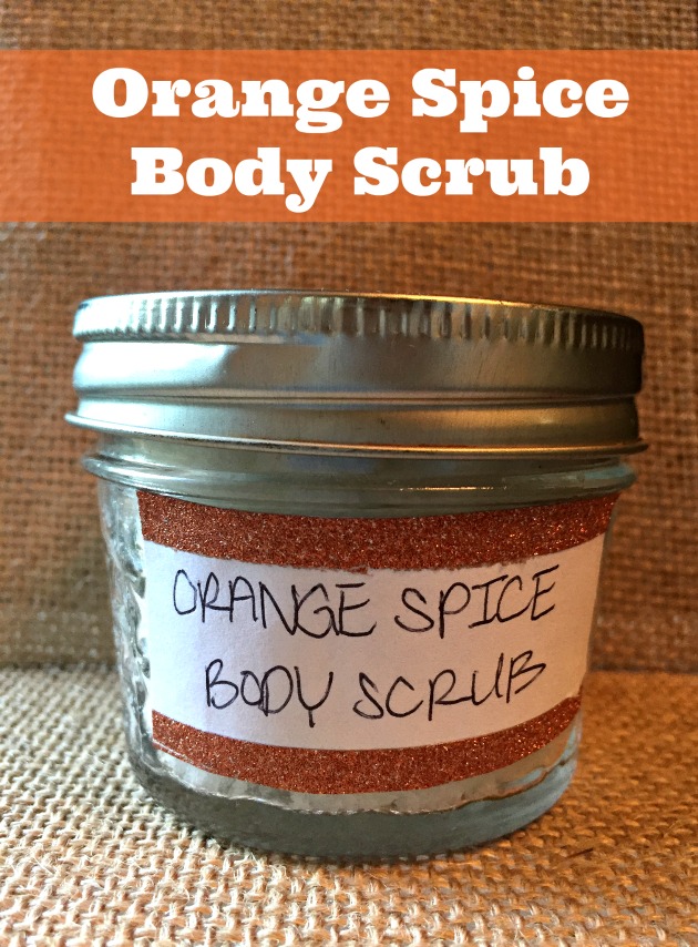 orange spice coconut oil body scrub recipe
