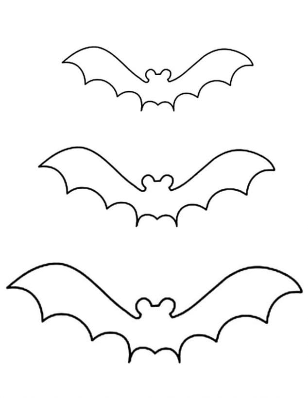 DIY Halloween Felt Garland With Spooky Bat Template