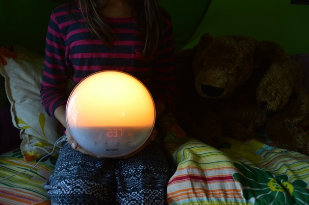 Philips Wake Up Light Review Colored