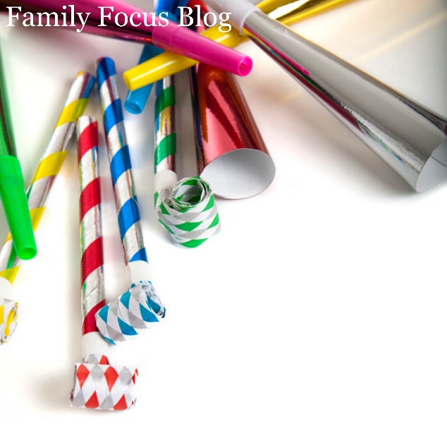 Celebrating New Year's Eve with Kids Party Favors