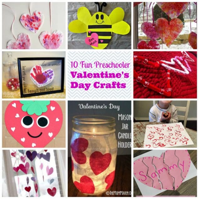 Valentine s Day Crafts Preschoolers Will Love Family Focus Blog