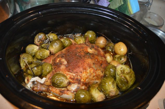 whole chicken slow cooker
