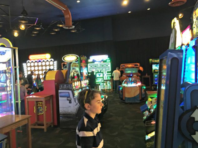 Dave and Busters arcade