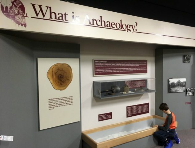 archaeology exhibit