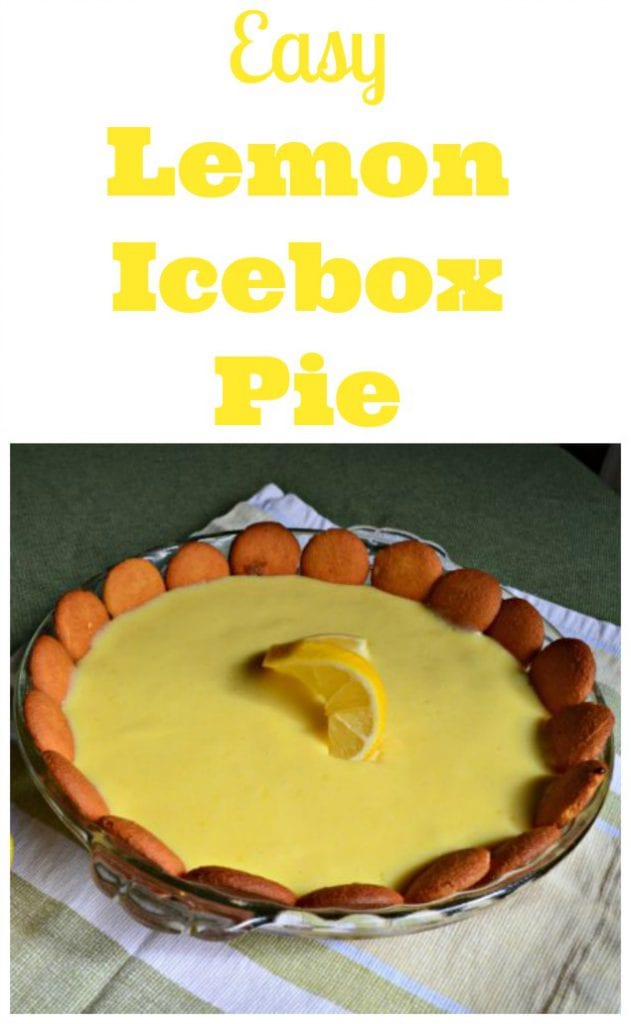 easy lemon icebox pie
