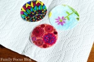 DIY Suncatchers with Free Printables