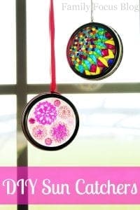 DIY Suncatchers with Free Printables