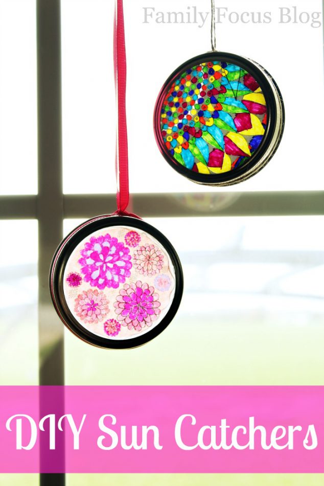 DIY Sun Catchers with Free Printables