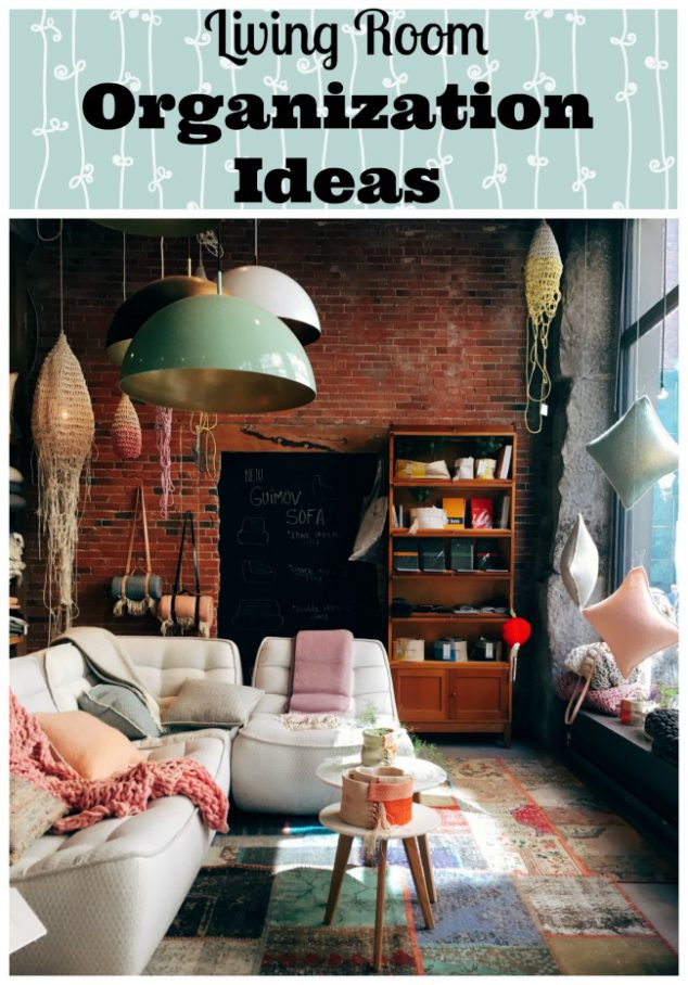 Living Room Organization Ideas