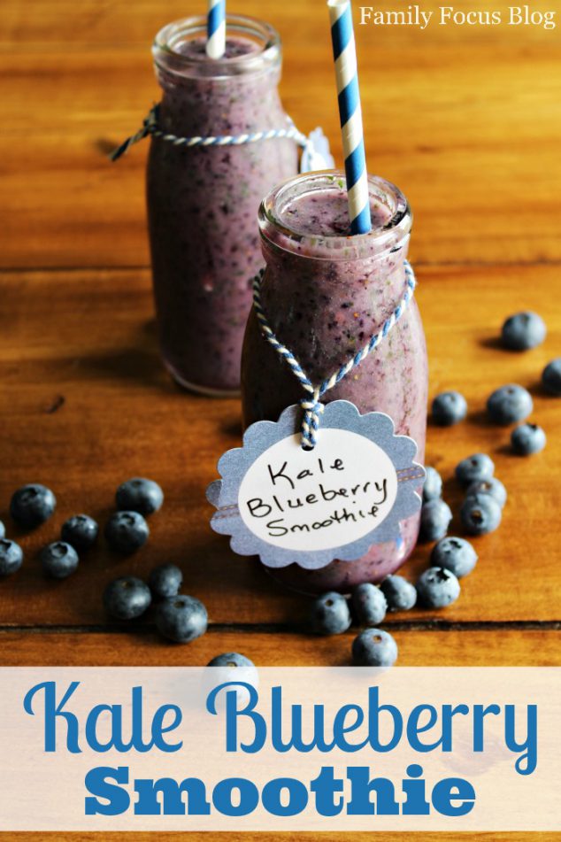 Kale Blueberry Smoothie