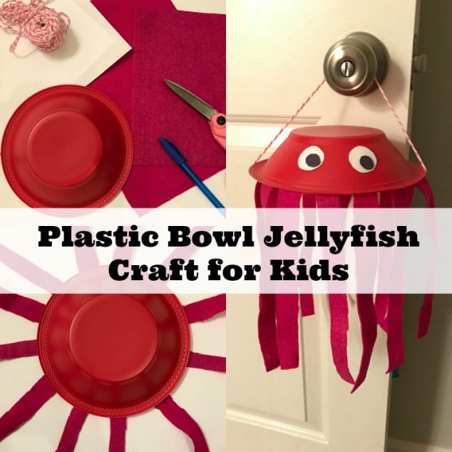 Jellyfish Preschool Craft
