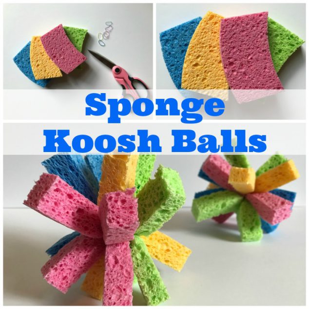 sponge koosh balls