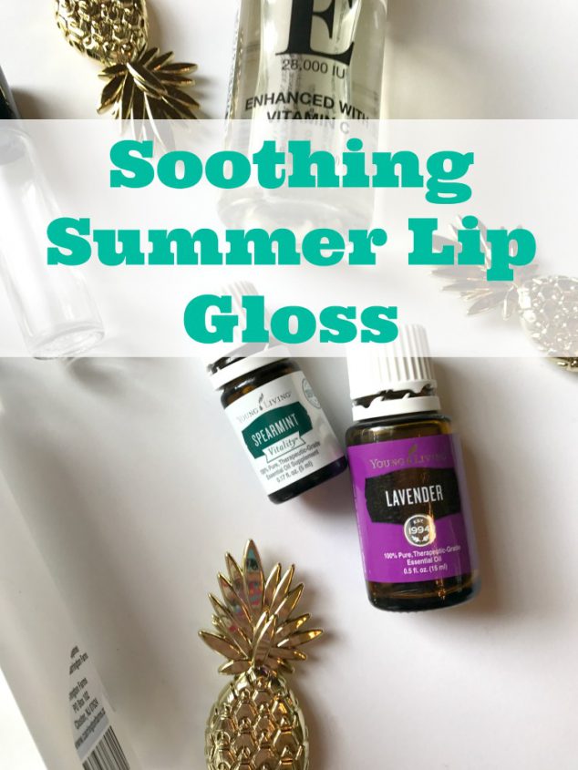DIY lip gloss recipe
