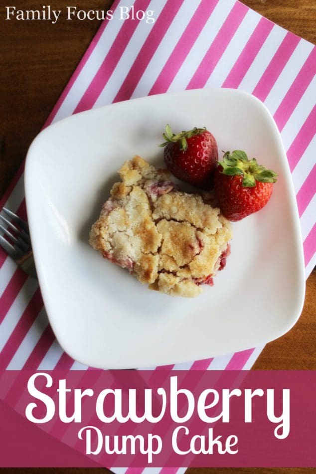 Strawberry Dump Cake