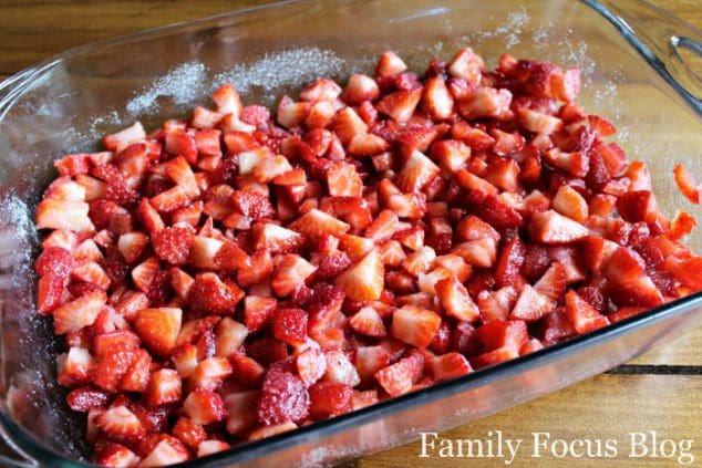 Strawberry Dump Cake