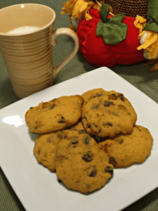 Easy Soft Pumpkin Chocolate Chip Cookies - Family Focus Blog