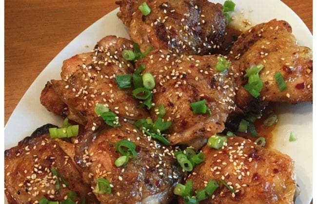 Delicious Korean BBQ Chicken Thighs Recipe