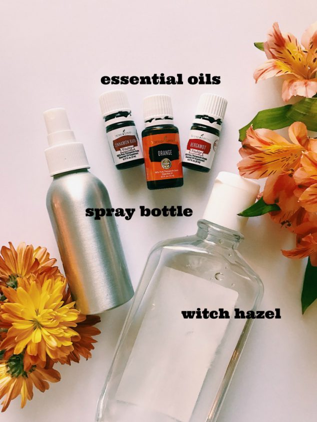 Essential Oil Room Spray Recipe
