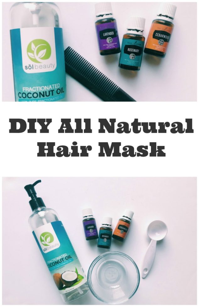 coconut oil hair mask recipe