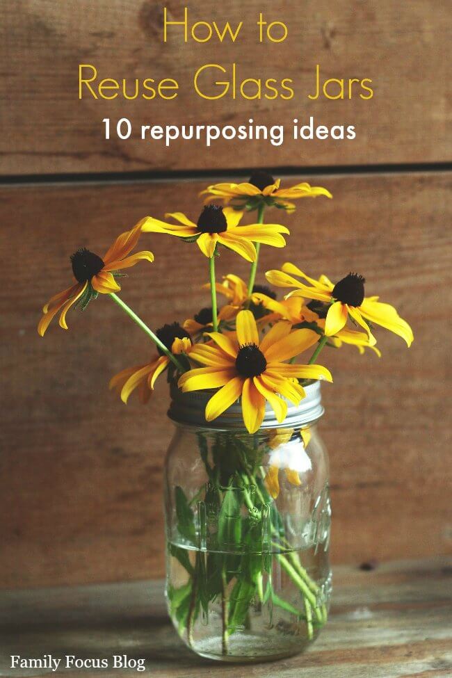 How to Reuse Glass Jars