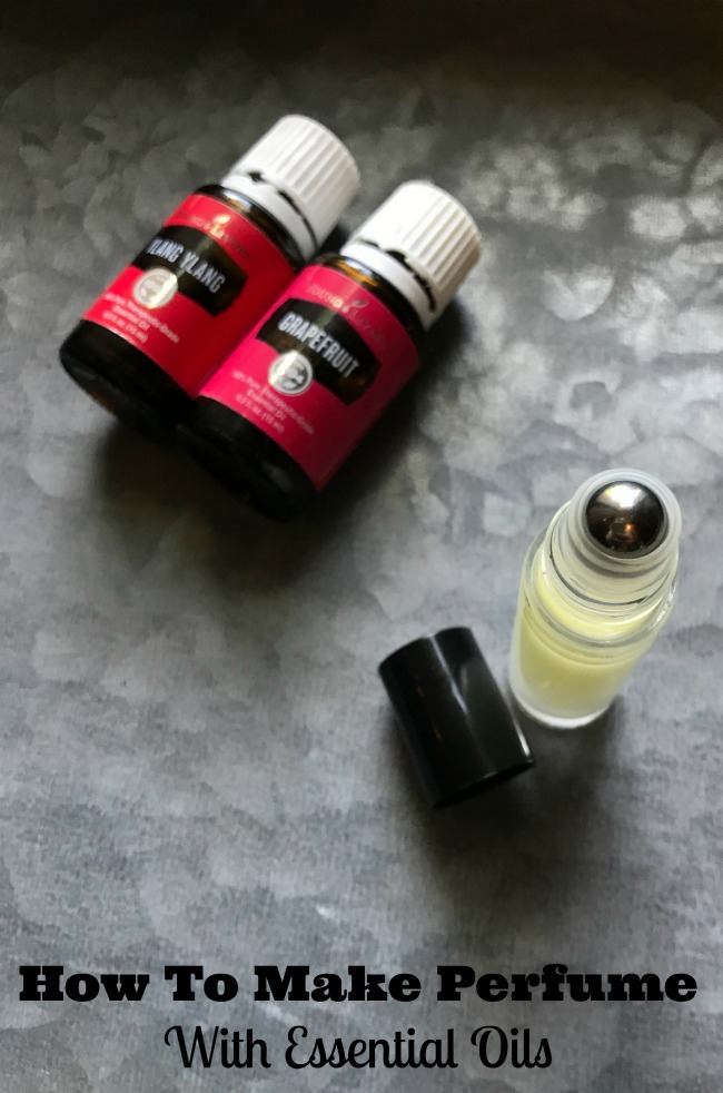 make perfume with essential oils