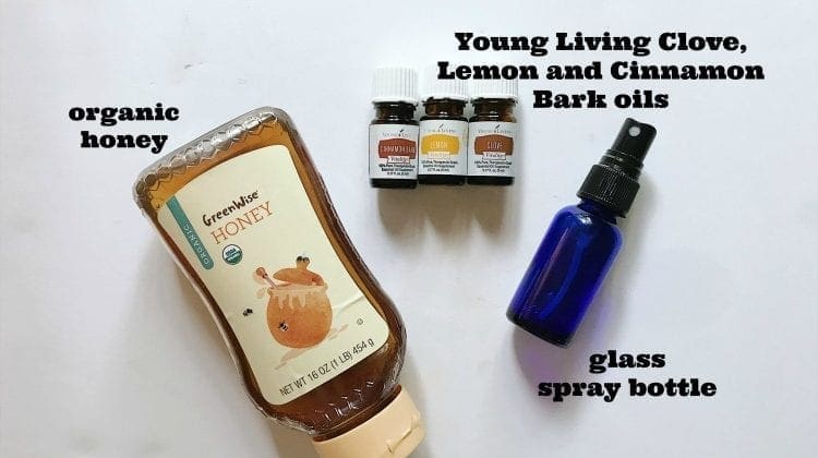 Home Remedy Sore Throat Spray