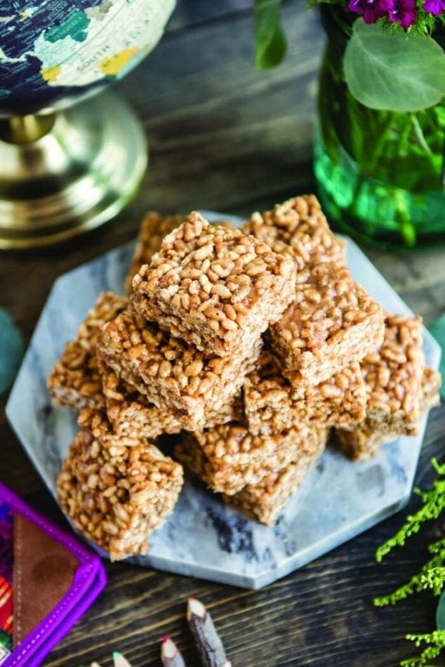 Healthy Cereal Bar Recipe: Almond Butter Crisps